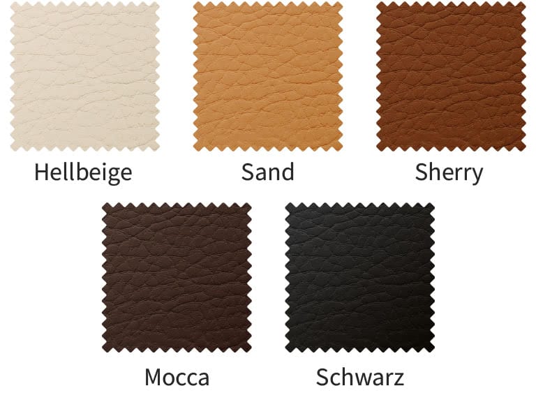 Kunstleder in Softnappa Qualität mit natürgetreuer Lederoptik und Haptik