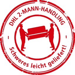 DHL 2-Mann-Service Logo