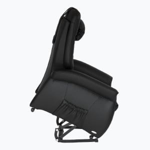 Throner Massagesessel Sicherheitskonzept inkl Schutzkleinspannung und vom TÜV Rheinland überprüft und hält das GS geprüfte Sicherheit Kennzeichen.