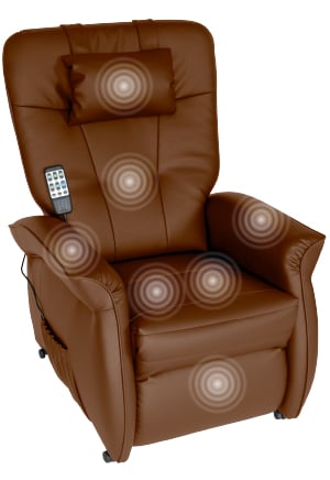 Throner Exklusiv Alle Massagezonen auf einen Blick