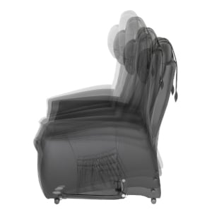 Zeitraffer-Bild des Throner Exklusiv Sessels mit der Demonstrations der stufenlosen Aufstehhilfe in Aktion